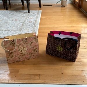 Tory Burch shopping bags
